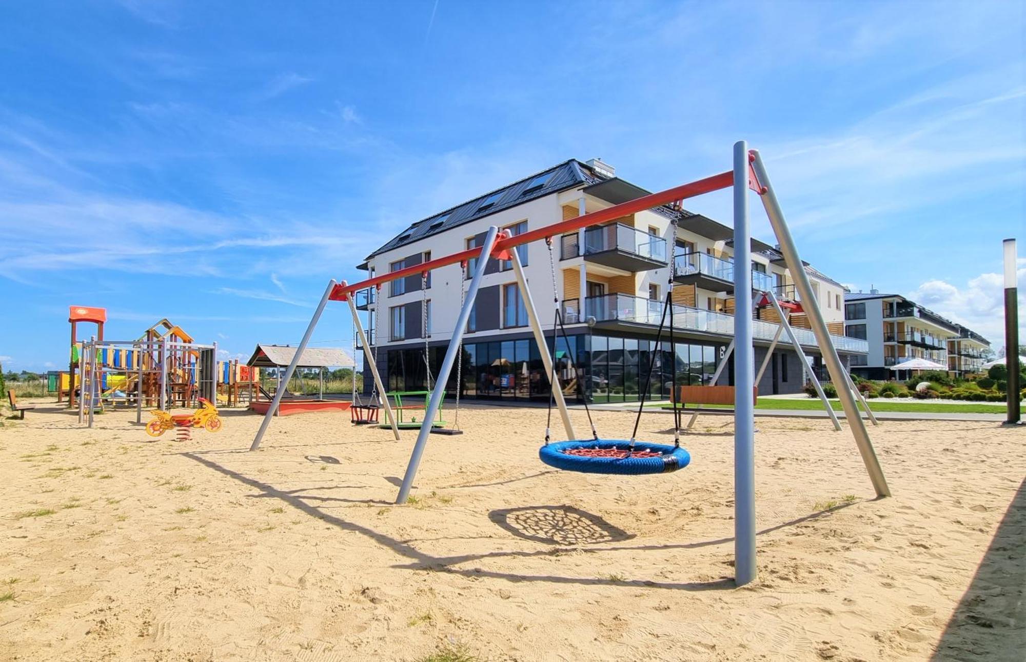 Apartament "Blu10" Z Basenem Sarbinowo Eksteriør billede