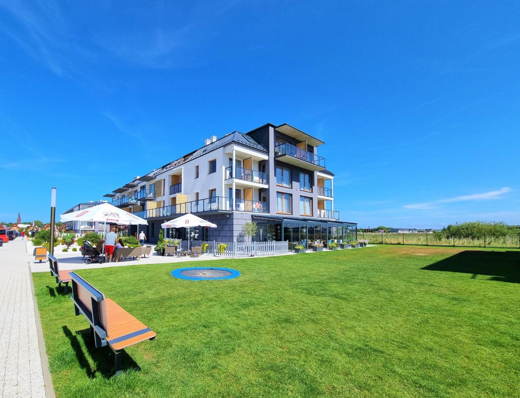 Apartament "Blu10" Z Basenem Sarbinowo Eksteriør billede