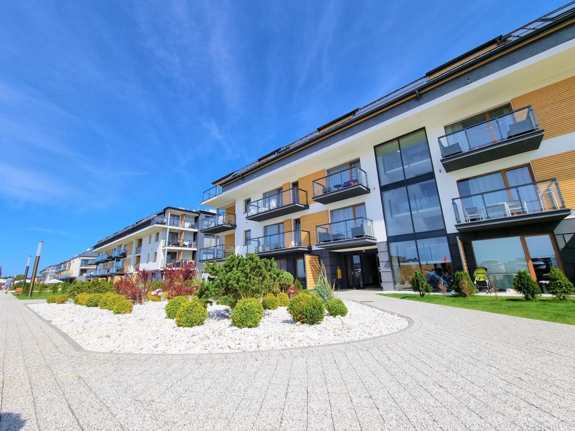 Apartament "Blu10" Z Basenem Sarbinowo Eksteriør billede